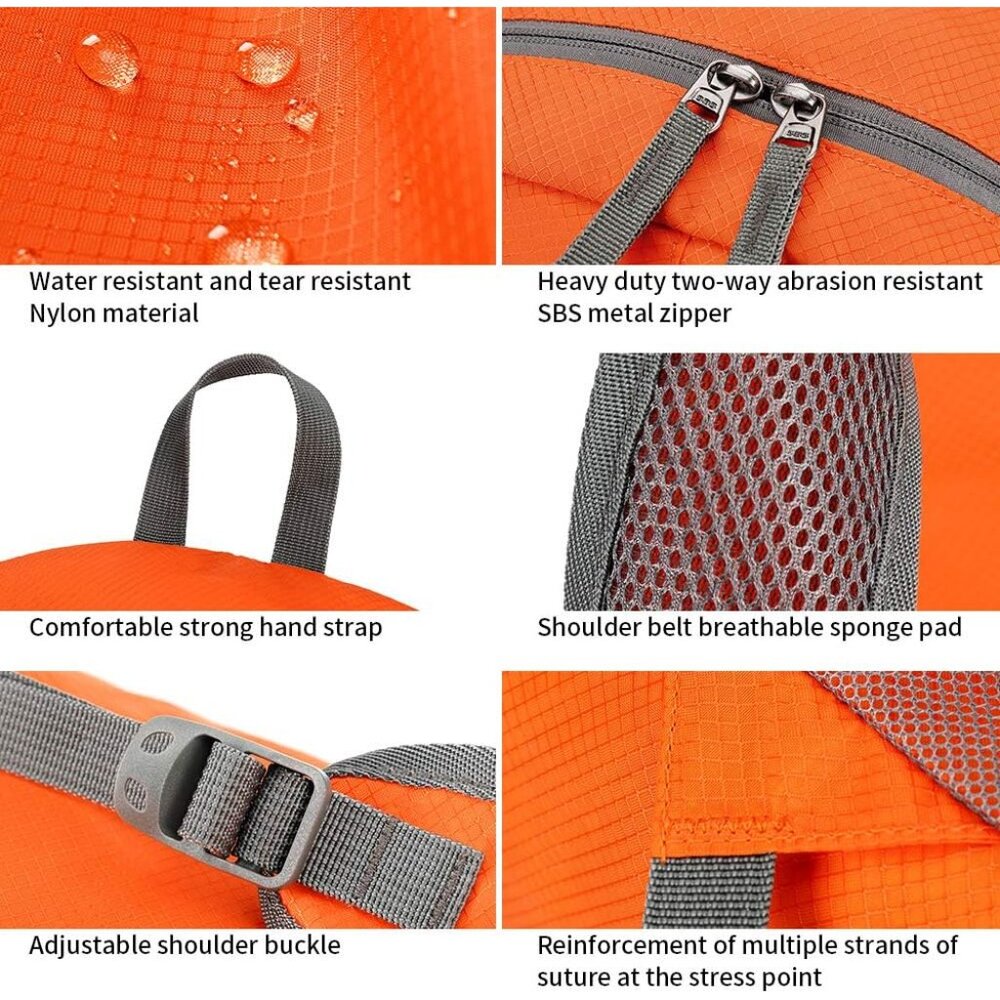 35L Lightweight Foldable Waterproof Packable Trav… - image 4